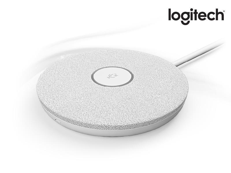 Logitech Rally Mic Pod-Off-White